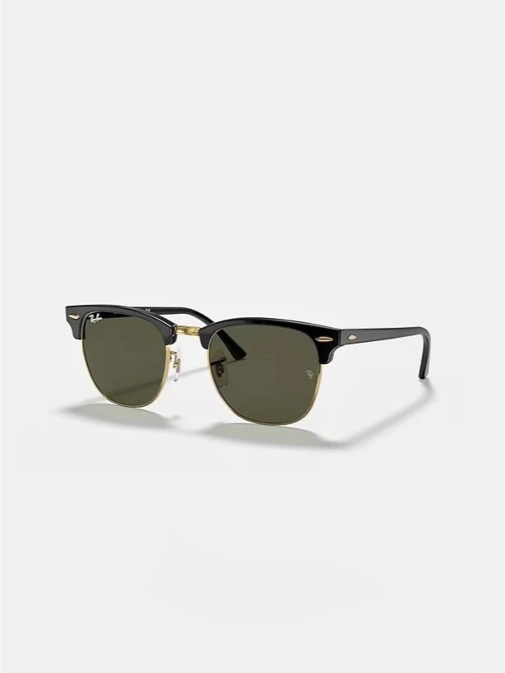 Ray-Ban Clubmaster Classic RB3016 Black & Gold Sunglasses